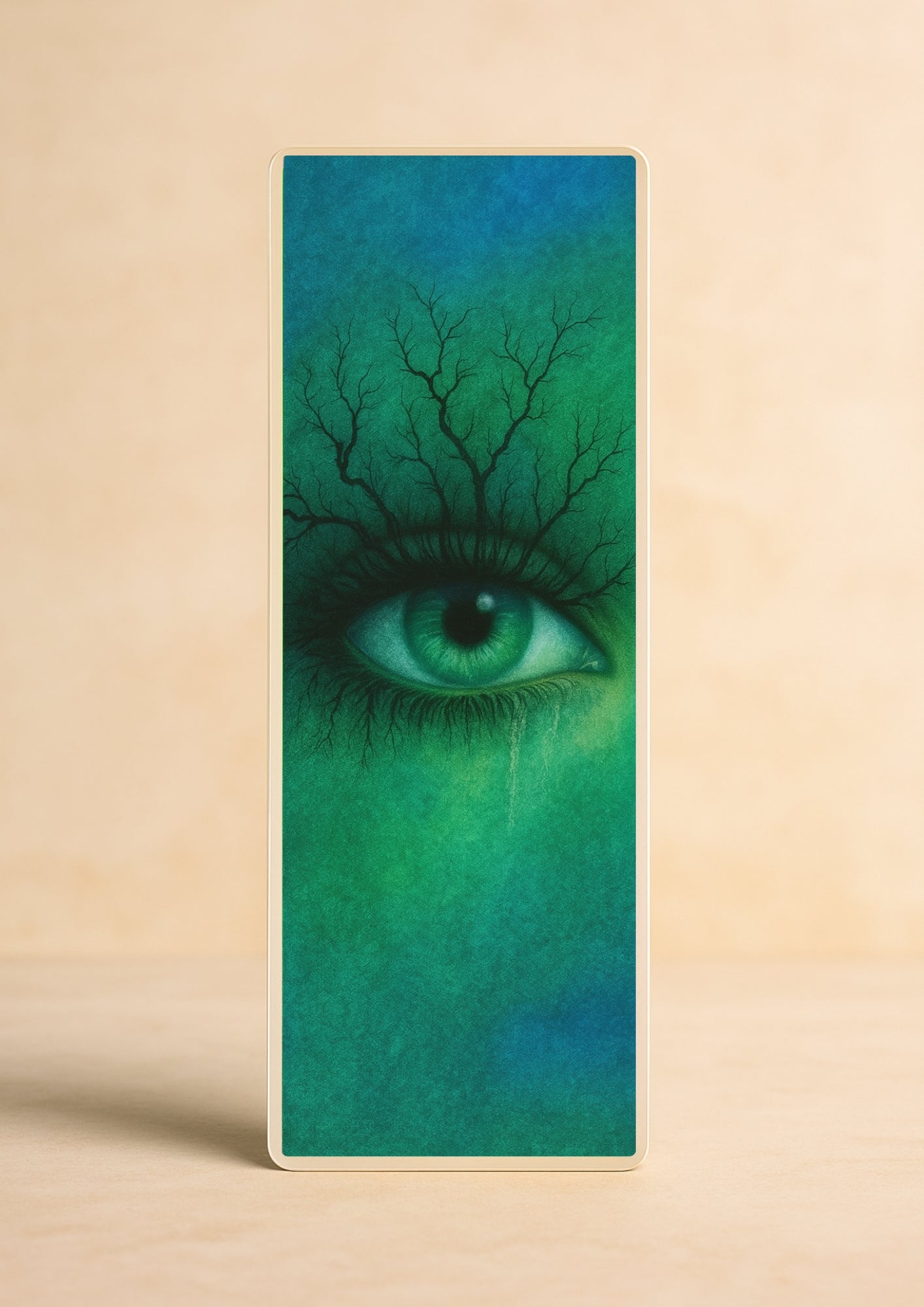 Mhystic Lesezeichen – „Emerald Eye“