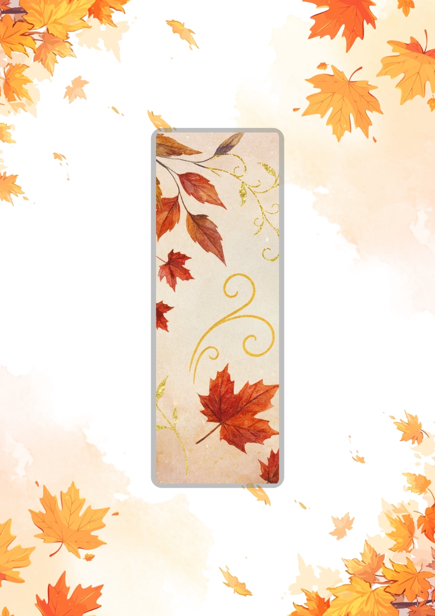 Amber Leaves - Lesezeichen
